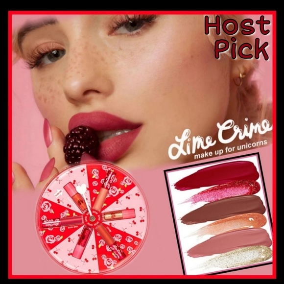 New! Lime Crime Spin the Dial Lip Set - Picture 2 of 4